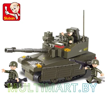 Конструктор Sluban M38-B0285 Танк Леопард (224 детали) картинка 3